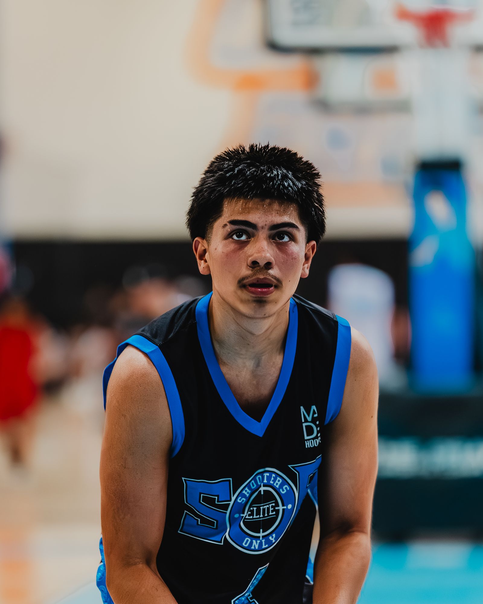 Player portrait courtside